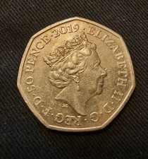Rare Paddington Bear 50 Pence