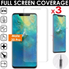 3x FULL SCREEN Curved Fit TPU