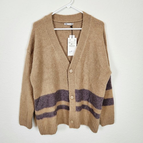 Zara nwt wool blend button - blend,