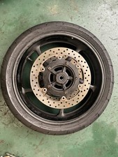 YAMAHA XJ6 N S 2013 DIVERSION XJ600 FRONT WHEEL RIM WITH DISCS STRAIGHT VIDEO