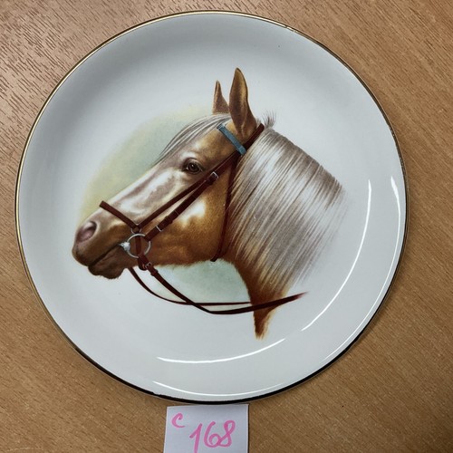 Vtg horse plate - vtg,