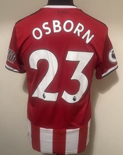 Sheffield United match worn player Shirt 2019/20 premier league Ben Osborn 23 