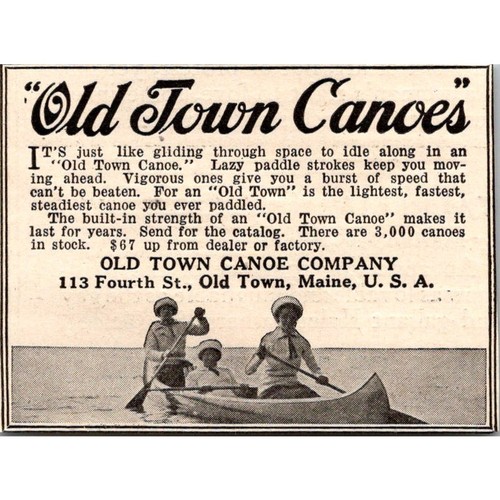 Old town canoe - town,