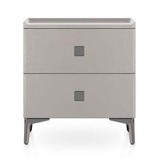 Auction *SINGLE* Windsor Grey Bedside Table (PAW-EM06)(1)