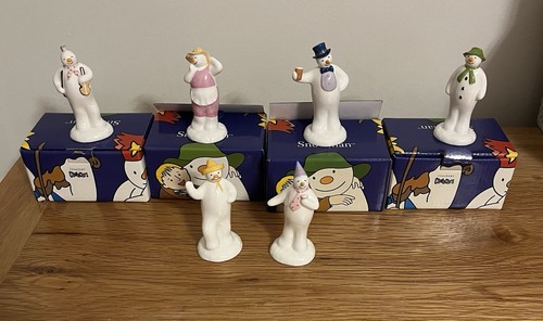 Coalport the snowman piece - the,