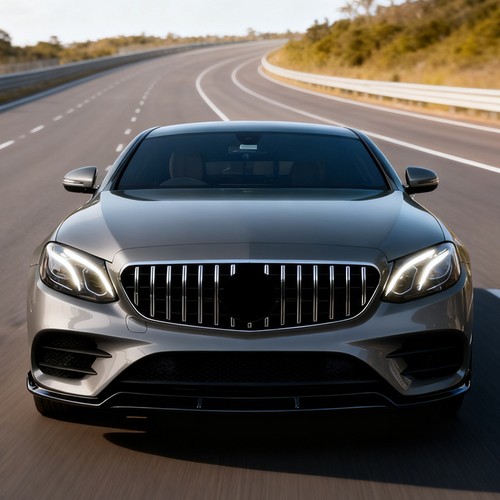 Front splitter lip - front, black