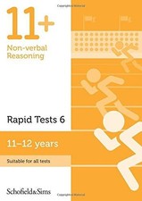 11+ Non-verbal Reasoning Rapid Tests Book 6 for GL and... - Schofield & Sims