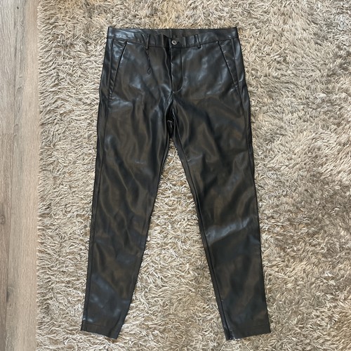 Zara polyurethane pvc faux - zara,