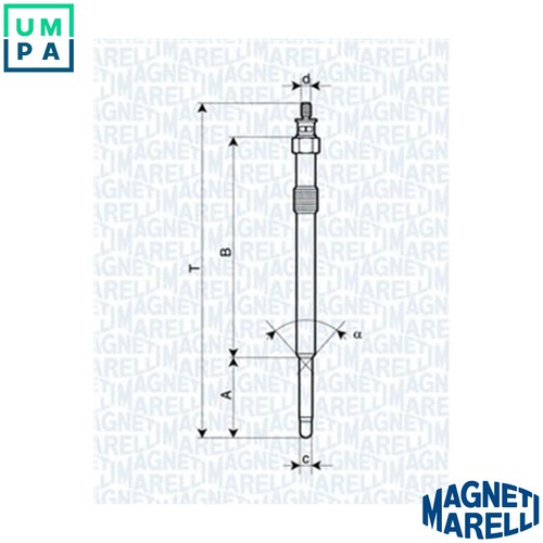 Glow plug 062900024304 for - 062900024304,