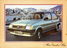 Austin Metro Vanden Plas Brochure 1981