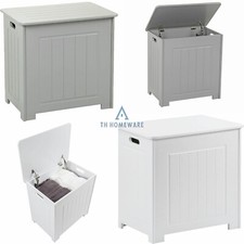 Wooden Laundry Basket Box with