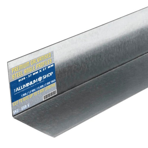 Galvanised steel equal angle - galvanised,