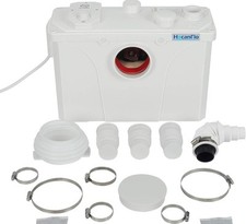 Hocanflo 500W Sewerage Pump Macerator Toilet Waste Water Pump Sanitary Sink Basi