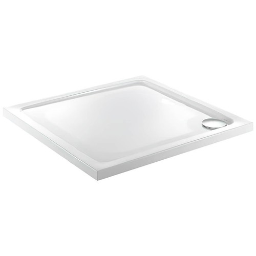 Square shower tray - shower, 40mm