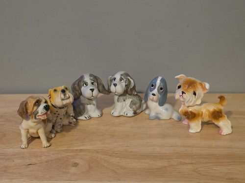 Vintage dog figurine bundle - vintage,