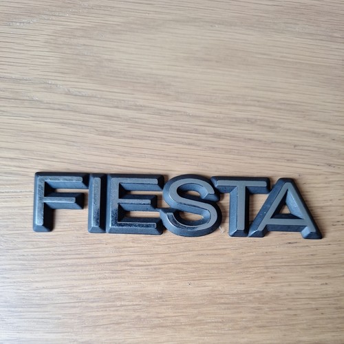 Fiesta badge genuine ford item - fiesta,