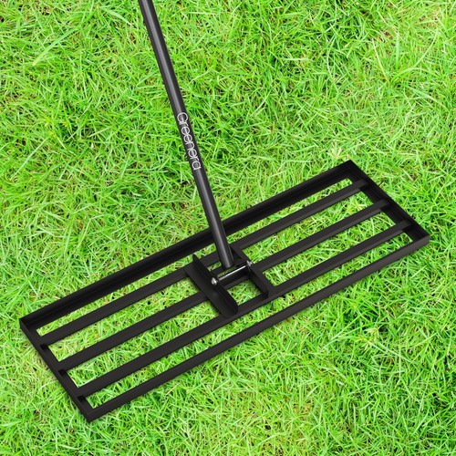Lawn leveling rake long - leveling, handle