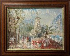 Dubois : Parisian Street Scene