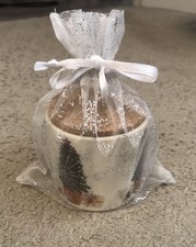 NEXT Festive Spice Small Candle Great Gift with a cute little pouch