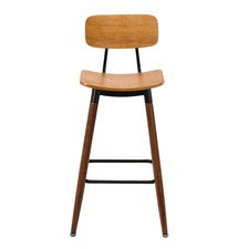 Wooden bar stools metal - metal, frame