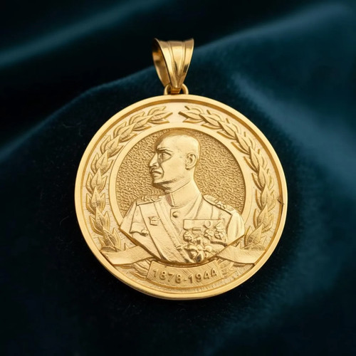 Reza shah pendant gold - reza,