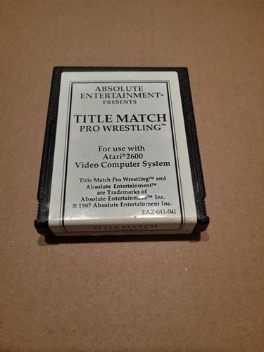 Atari 2600 pro wrestling - 2600,