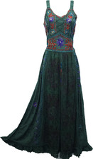 Maxi Dress Medieval Hippie