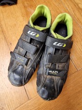 Louis Garneau HRS80 Multi AirFlex Unisex Cycling Shoes Size Uk 6.5 & New Cleats