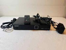 Sharp TU-T2 Freeview HD Digital Receiver HDMI Remote Adapter & Antenna Cable.