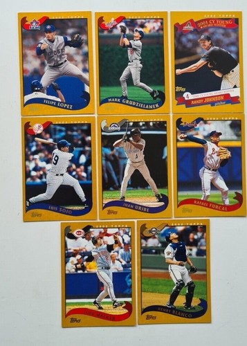 2002 topps baseball cards - baseball,