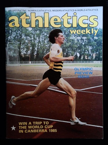 Athletics weekly magazine - magazine, july