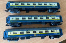 3X JOUEF /PLAYCRAFT HO GAUGE 4029 PULLMAN COACHES WAGONS LITS - UNBOXED