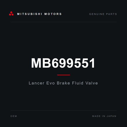 Mitsubishi genuine mb699551 - genuine,