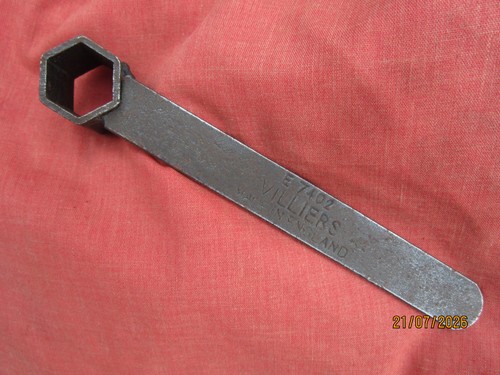 Vintage villiers plug spanner - villiers,