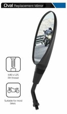APRILIA TUONO V4 1100 FACTORY Oxford Oval Motorcycle Mirror Glass Left Side 10mm