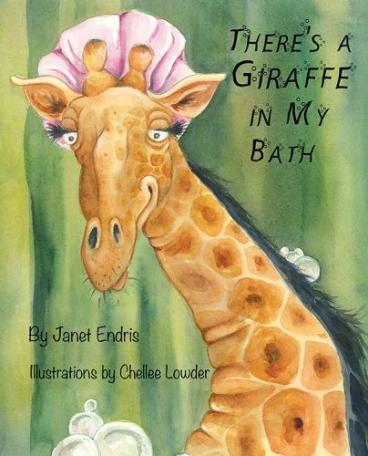 There giraffe my bath - giraffe, in