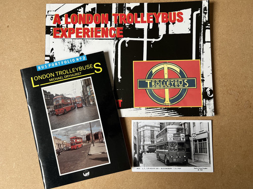 London trolleybus experience - london,