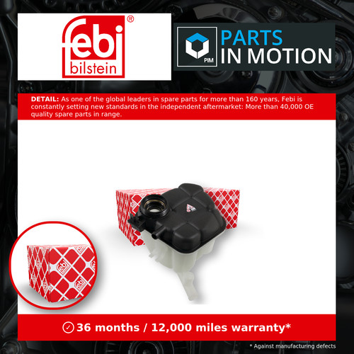 Coolant expansion tank fits - tank,