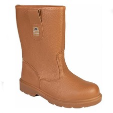 Mens leather rigger boots - leather,