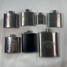 Jack Daniels Flask Joblot X7