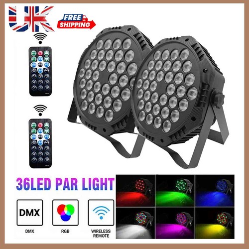 Pair led stage lights rgb - led,