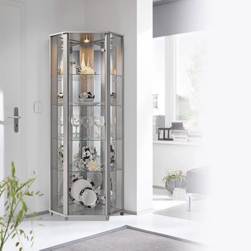 Home corner glass cabinet - home,
