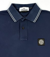 Stone Island Mens Pique Polo