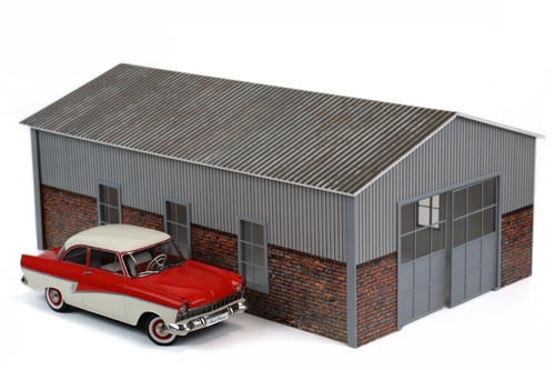 Hangar barn scale garage - hangar-barn,
