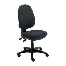 Office Chair Adjustable Height PC Home Operators 2 Lever PCB Wheels Padded Seat