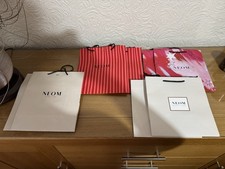 8 X Neom- beige gift, storage bag. 24 x 28 cm. Normal And Christmas Bags New