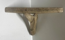 Unique Hand Crafted Driftwood Corner Shelf Wall Hanging