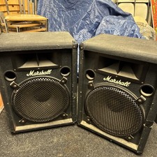 Marshall 6151H P.A. speakers . 125 watts 