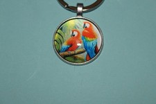 Scarlet Macaw Keyring keychain