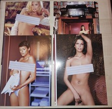 4  POLISH PLAYBOY PLAYMATE POSTERS PIN-UP GIRL nudity  erotica